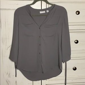New York & Company Gray Top